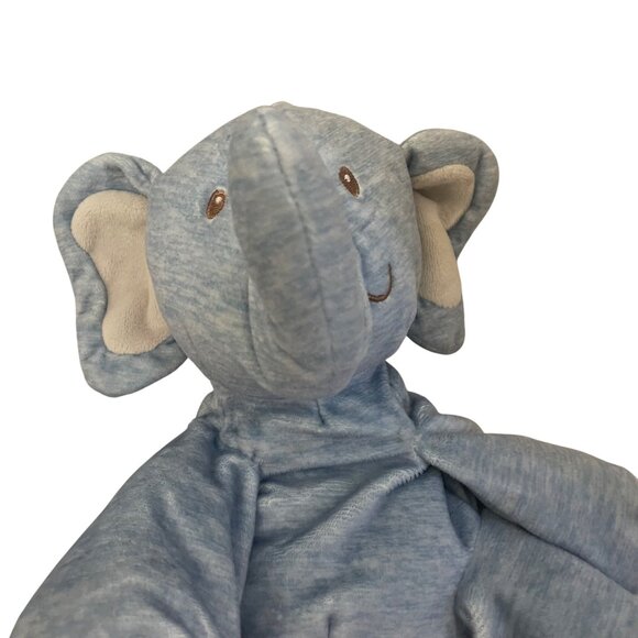 Baby Gund Blue Plush Elephant Stuffed Animal Toy Soft & Cuddly Playful Pals 4060 - Picture 3 of 8